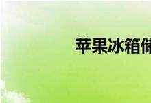 苹果冰箱储藏方法有哪些 