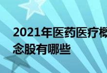 2021年医药医疗概念股龙头一览医药医疗概念股有哪些