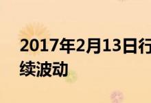 2017年2月13日行情：欧元对人民币汇率持续波动