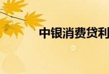 中银消费贷利率（中银消费贷）