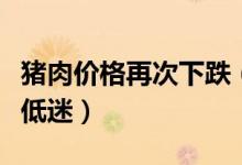 猪肉价格再次下跌（分析称猪肉价格行情持续低迷）