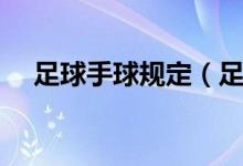 足球手球规定（足球规则中手球是什么）
