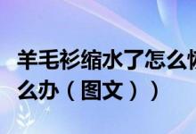 羊毛衫缩水了怎么恢复弹性（羊毛衫缩水了怎么办（图文））