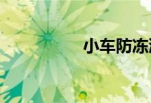  小车防冻液加多少合适 
