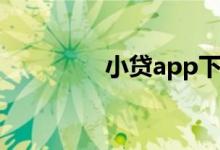 小贷app下载（小贷app）