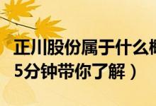 正川股份属于什么概念（正川股份市值是多少5分钟带你了解）