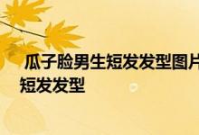  瓜子脸男生短发发型图片 美发达人推荐：瓜子脸男生夏季短发发型 