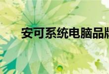 安可系统电脑品牌（安可系统的意思）