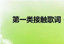 第一类接触歌词（第一类接触陈予新）