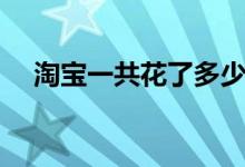 淘宝一共花了多少钱怎么看（三种方法）