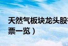 天然气板块龙头股有哪些（2022年天然气股票一览）