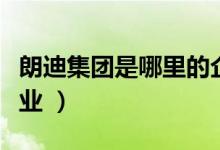 朗迪集团是哪里的企业（朗迪集团属于什么行业 ）
