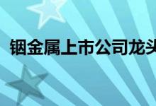 铟金属上市公司龙头铟金属上市公司有哪些