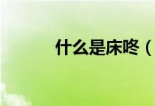 什么是床咚（床咚什么意思呀）