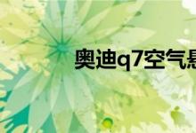  奥迪q7空气悬挂如何进行设置 