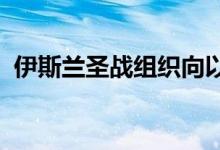 伊斯兰圣战组织向以色列发射近千枚火箭弹