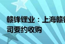 赣锋锂业：上海赣锋已经完成对Bacanora公司要约收购