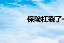 保险杠裂了一条缝能修复吗 