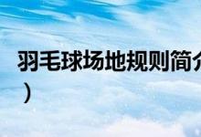 羽毛球场地规则简介（羽毛球场地规则是什么）