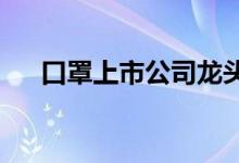 口罩上市公司龙头口罩上市公司有哪些