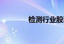 检测行业股票龙头名单一览