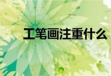  工笔画注重什么 工笔绘画注重于什么 