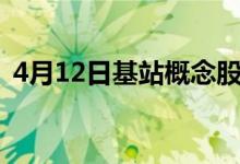 4月12日基站概念股票报涨盛路通信涨4.2%