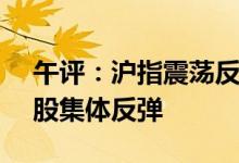 午评：沪指震荡反弹涨0.19%汽车产业链个股集体反弹