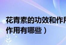 花青素的功效和作用是什么（花青素的功效和作用有哪些）