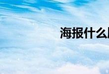  海报什么牌子的更出名 
