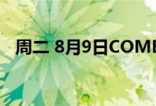 周二 8月9日COMEX黄金最新库存量数据