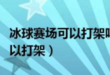 冰球赛场可以打架吗（为什么冰球赛场里面可以打架）