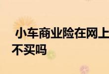  小车商业险在网上可以买吗 小车商业险可以不买吗 
