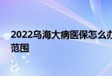 2022乌海大病医保怎么办理流程 乌海医保办理条件和报销范围 