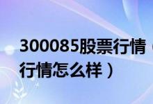 300085股票行情（银之杰300085今日股票行情怎么样）