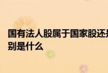 国有法人股属于国家股还是法人股 国有法人股和法人股的区别是什么 