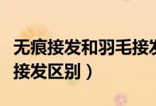 无痕接发和羽毛接发哪个好（无痕接发和羽毛接发区别）