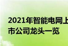 2021年智能电网上市公司有哪些智能电网上市公司龙头一览