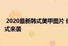  2020最新韩式美甲图片 你不得不爱的韩式美甲图片2021款式来袭 