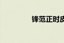  锋范正时皮带多长时间换 