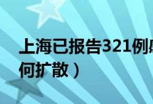 上海已报告321例感染者波及8省市（疫情为何扩散）