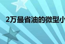  2万最省油的微型小汽车江南奥拓车型介绍 