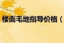 楼面毛地指导价格（楼面毛地价是什么意思）
