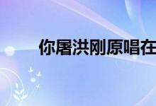 你屠洪刚原唱在线试听（你屠洪刚）