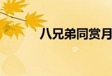 八兄弟同赏月（－－－打一字）