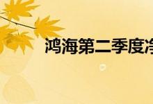 鸿海第二季度净利润333亿元台币