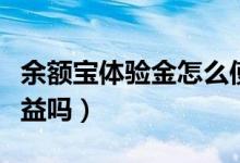 余额宝体验金怎么使用（用户真的可以获得收益吗）