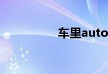  车里auto键是什么意思 