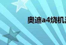 奥迪a4烧机油解决方案视频 