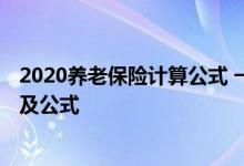 2020养老保险计算公式 一文了解！2022年养老金计算方式及公式 